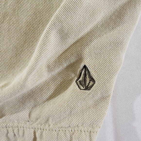 VOLCOM Shorts Mens 36 (Actual 37"x10") Distressed Chino Board Beach Skate Casual - Picture 5 of 7